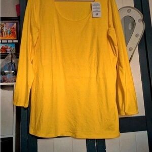 ASOS Sunny Yellow Long Sleeve Tee